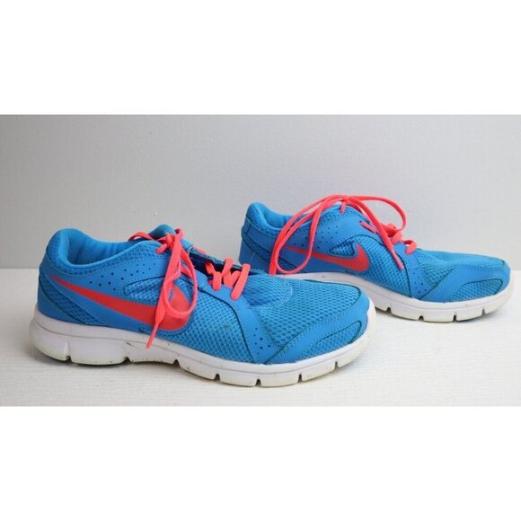 Nike Flex Experience RN 2 Running Shoes Women's Size 9.5 Blue Pink 599548-400 - Picture 1 of 11